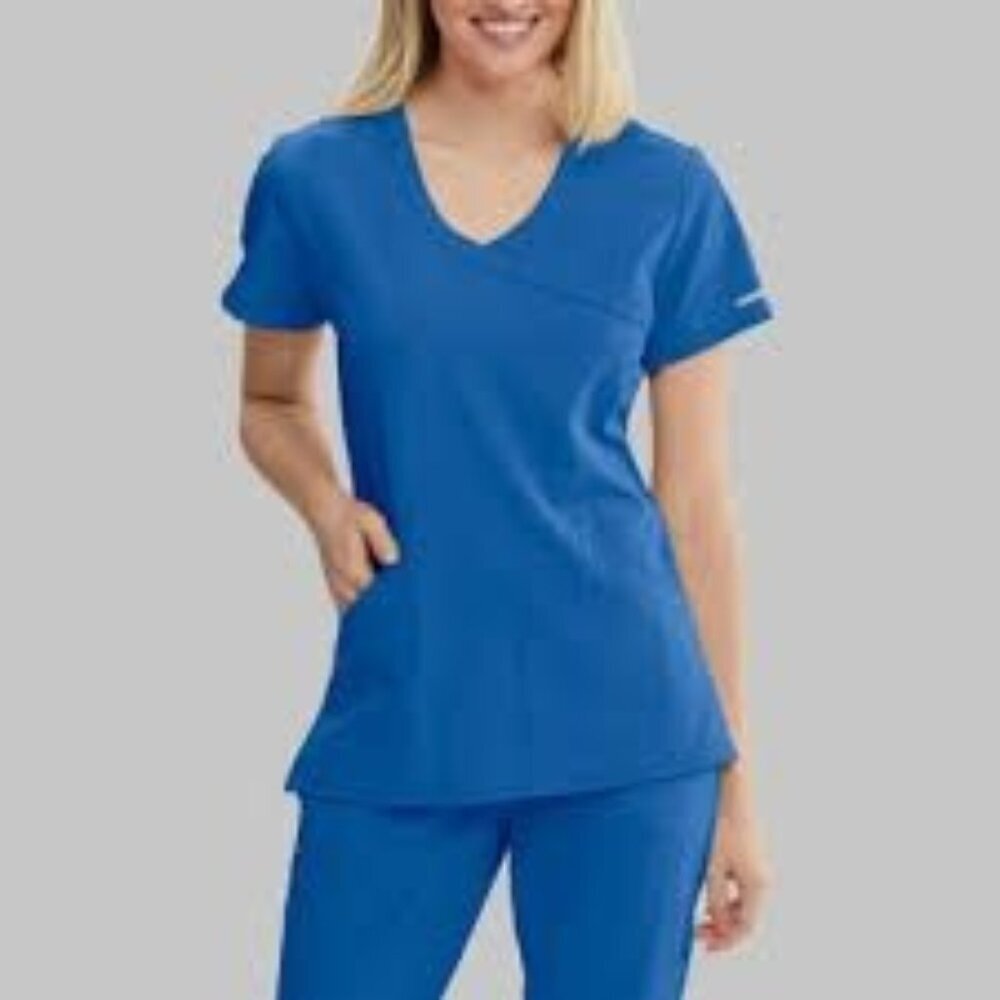 Skechers Women's Short Sleeve Pullover Top Blue Size XL